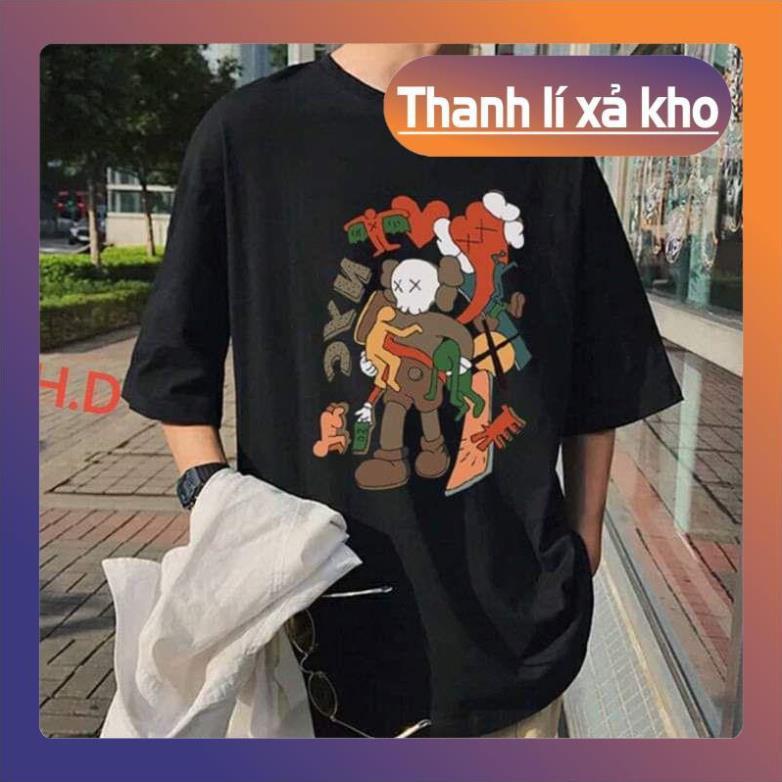 Áo thun tay lỡ NYC in 5D, áo phông hè form thụng cổ tròn unisex thời trang nam nữ, nhóm,cặp đôi chất cotton mát ulzzang