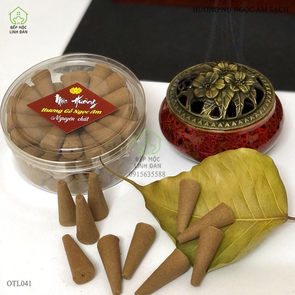 Nhang nụ gỗ Ngọc Am lên tuyết - mùi thơm lan tỏa, thư giãn - Xông trầm phong thủy - OTH041