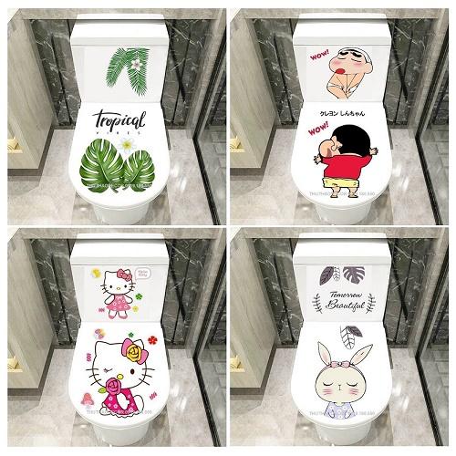 Decal dán TOILET - Trang trí nhà cửa