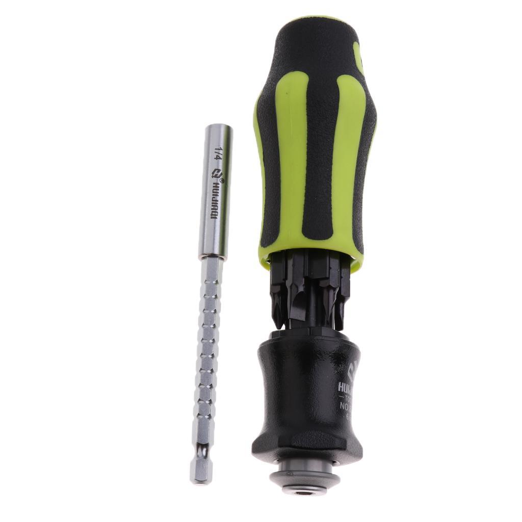 6 In 1 Opening Repair Tools Kit Screwdriver Phillips/Slotted Screwdrivers