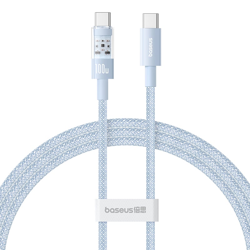 Cáp Sạc Nhanh Baseus Gem C to C 100W (Fast-Charging Data Cable) - Hàng chính hãng