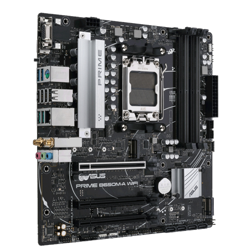 Bo mạch chủ Main ASUS PRIME B650M-A WIFI-CSM Socket AMD AM5 - Hàng Chính Hãng
