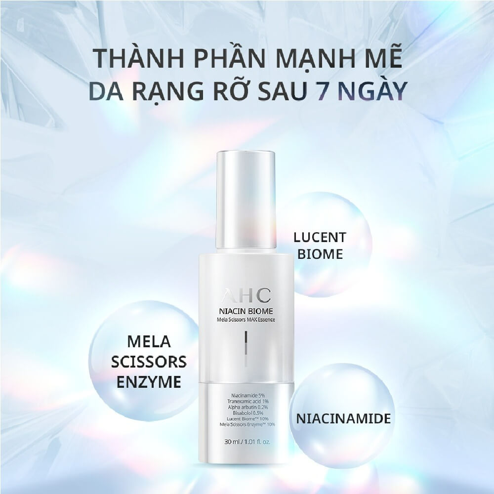 Tinh Chất Dưỡng Sáng & Cải Thiện Đốm Nâu NIACIN BIOME MELA SCISSORS MAX ESSENCE