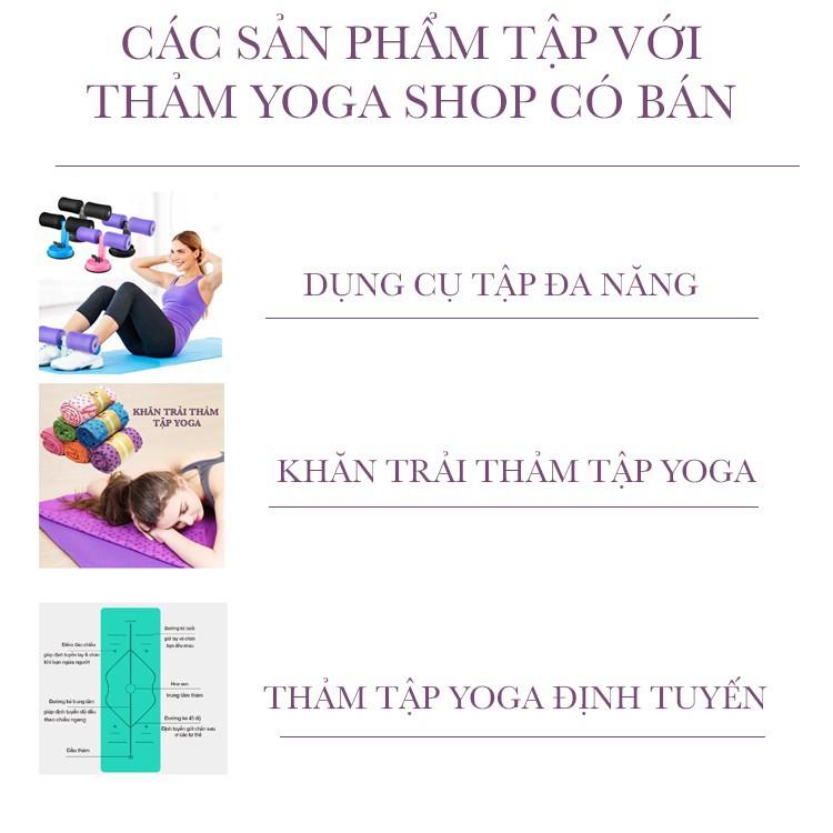 THẢM TẬP YOGA TPE CAO CẤP 2 LỚP 6MM YO13