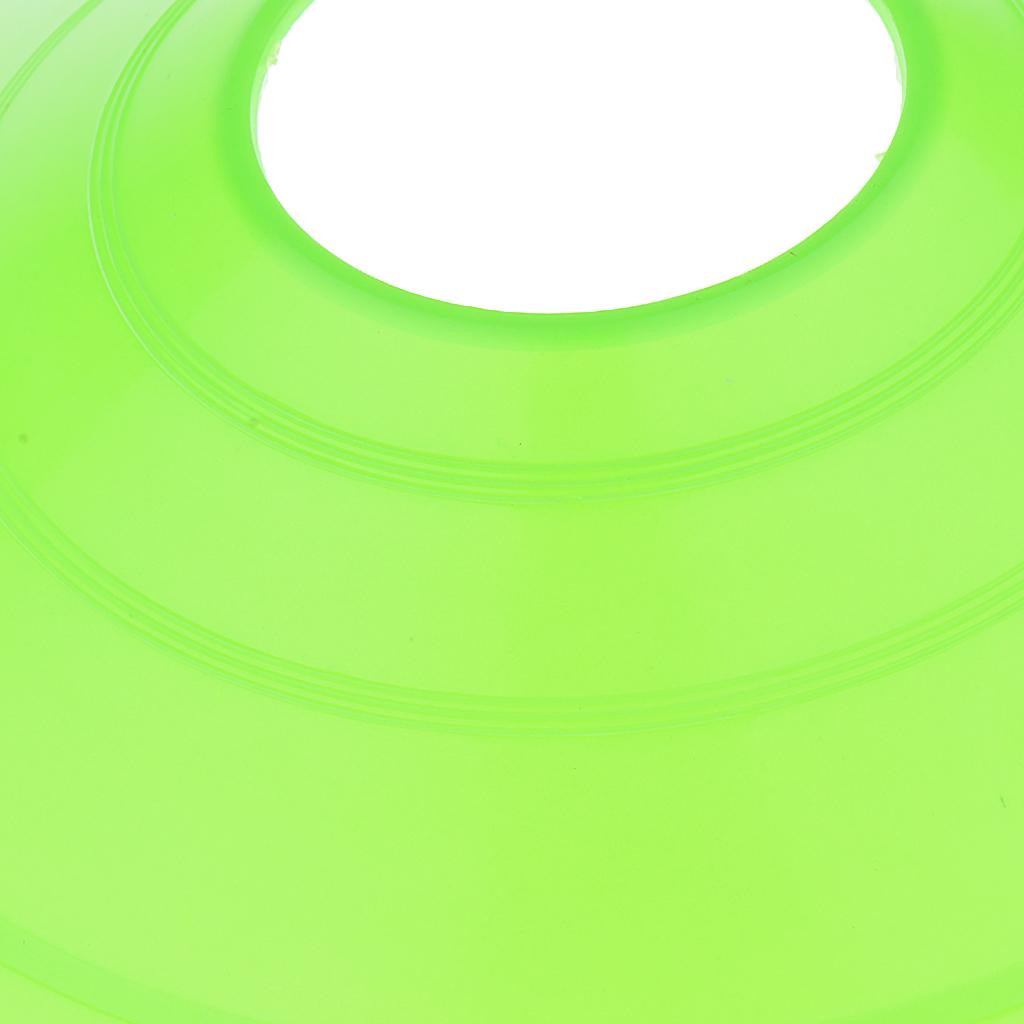 50 Pieces Sport Soccer Mini Disc Cones Football Agility Training Aids