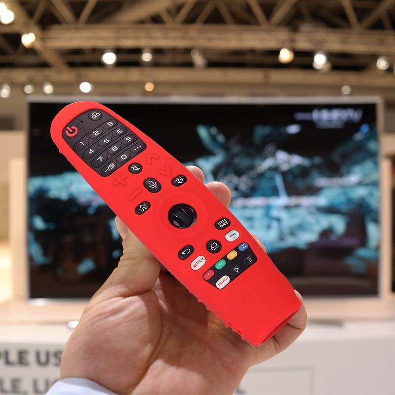 Vỏ silicone từ xa cho LG AN-MR19BA AN-MR18BA TV Magic điều khiển điều khiển từ xa bảo vệ chống sốc