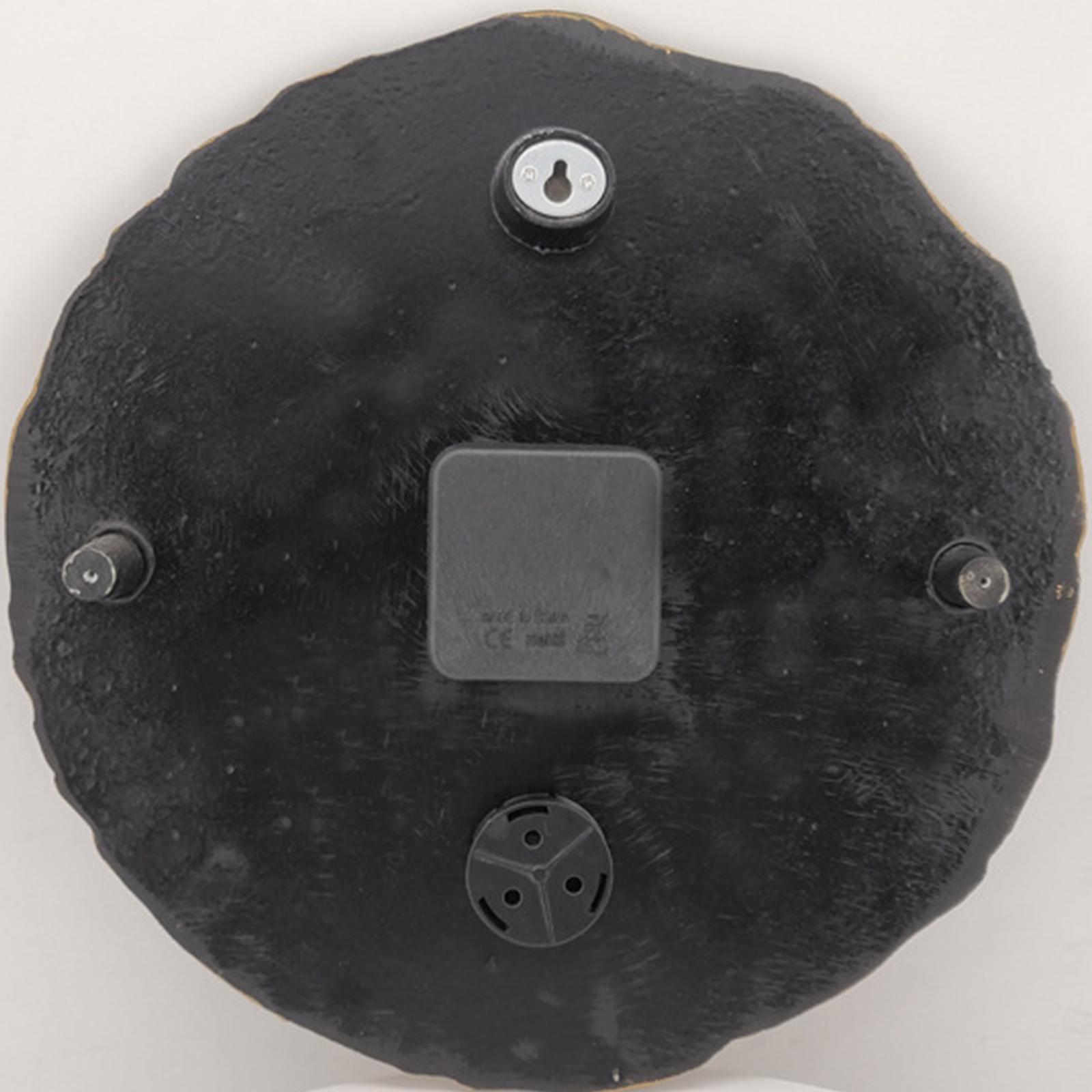 12inch Wall Clock Waterproof Indoor Outdoor with Temperature Display