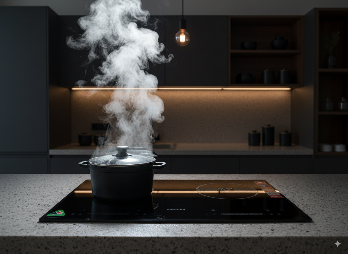 Kopper Bếp Từ Đôi KP586HD620 Công Suất 2600W Mâm Từ Đồng 200mm Chống Trào 9 Tốc Độ Nấu Tiện Lợi Made In Thailand Hàng Chính Hãng