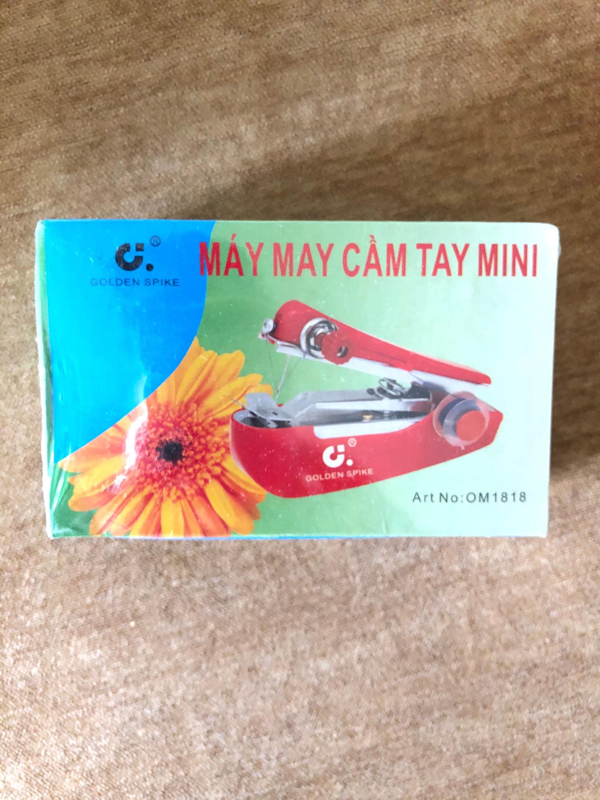 Máy May Cầm Tay Mini Siêu Tiện Lợi, Chỉ Cần Dùng Tay Bấm - Hàng Chất Lượng