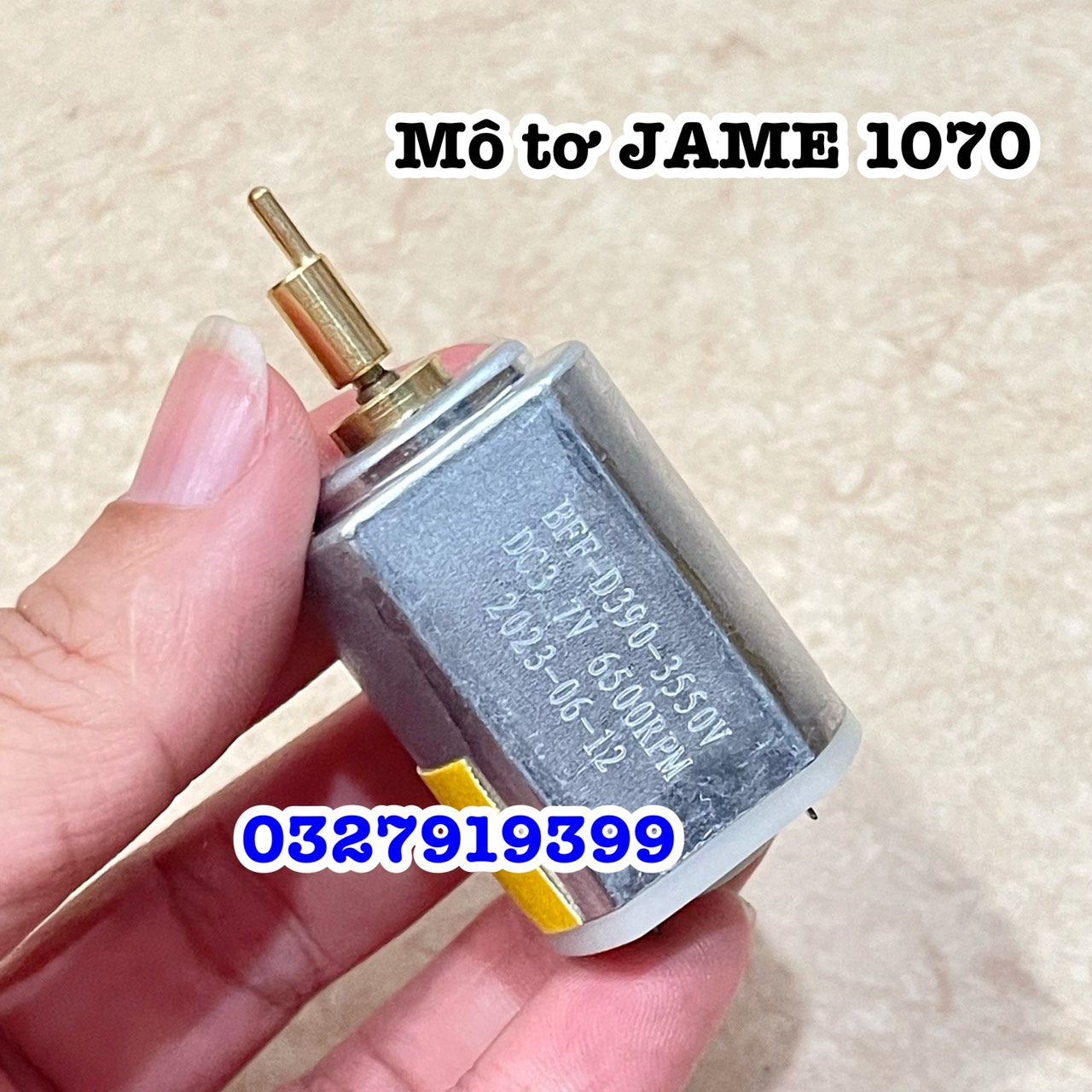 Mô tơ tông đơ JAME 1070 6500 vòng