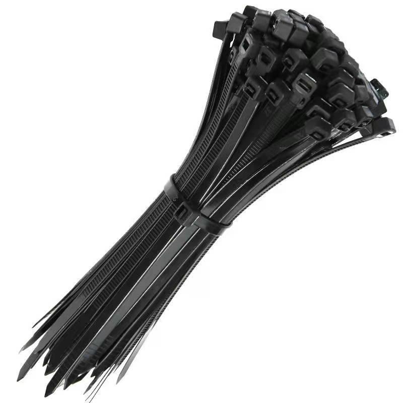 400 Cái Quan Hệ Cáp, Dây Khóa Kéo Tự Khóa Aival, Dây Kéo Dây Cáp Nylon Mạnh Mẽ, Chiều Dài 3, 4, 6, 8