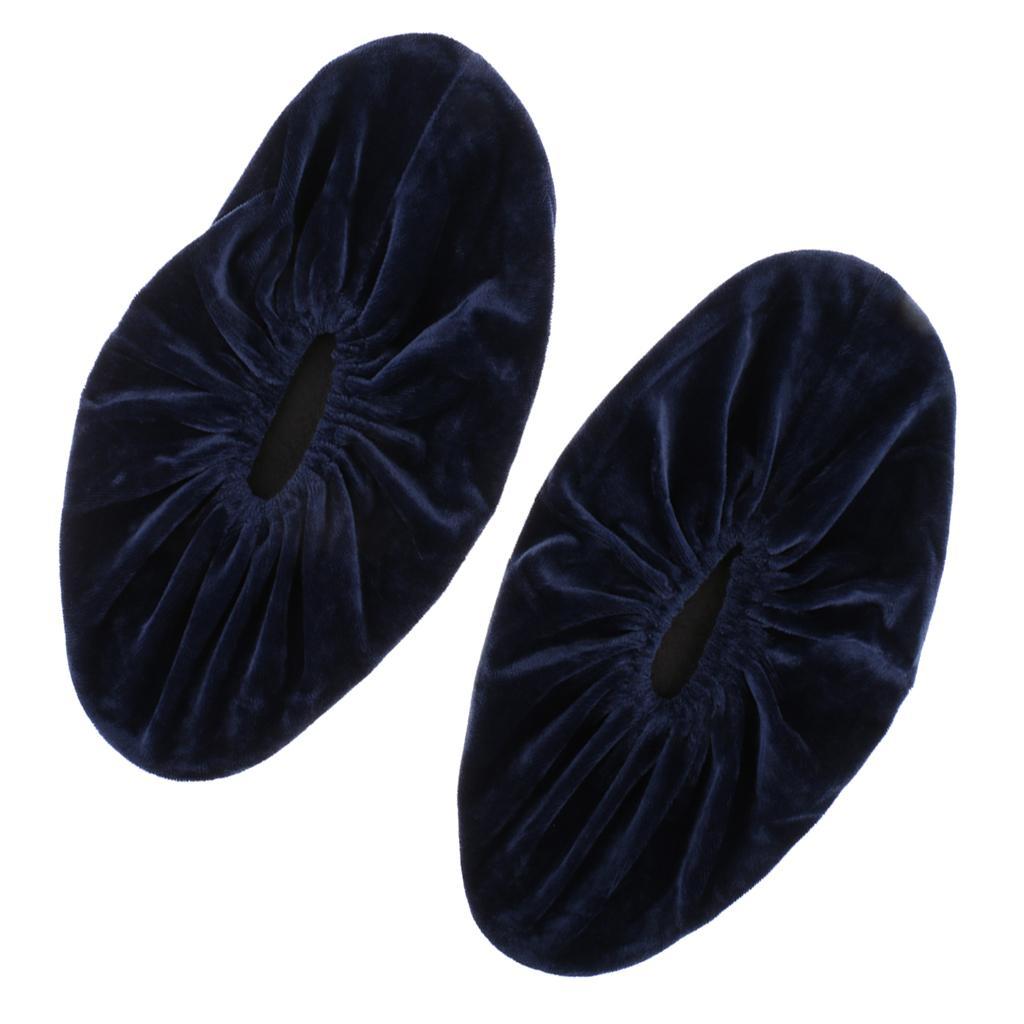 2 Pair Shoe Covers Reusable Washable Anti Slip Household Work Boot Overshoes