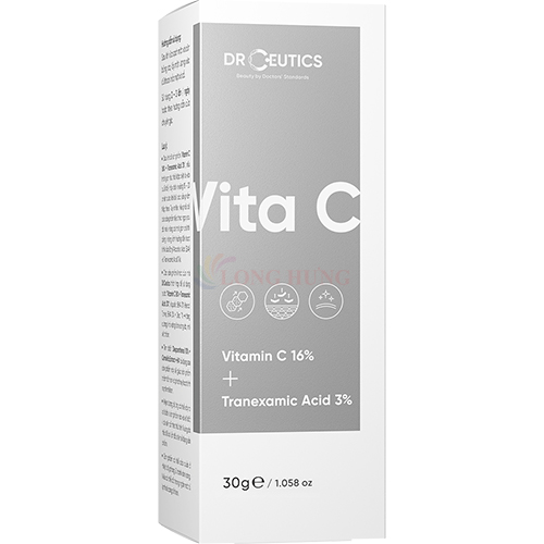 Tinh chất dưỡng trắng da DrCeutics Vit C Vitamin C 16% + Tranexamic Acid 3% (30g) - Hàng chính hãng