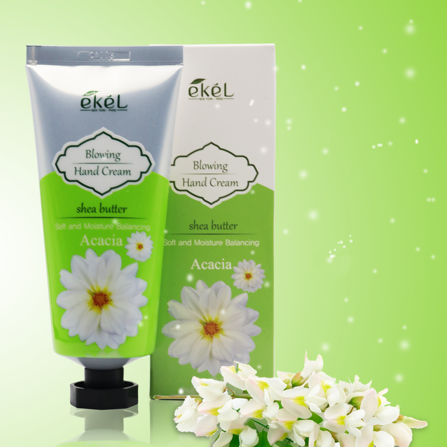 Kem dưỡng da tay Ekel Blowing Hand Cream shea butter Acacia