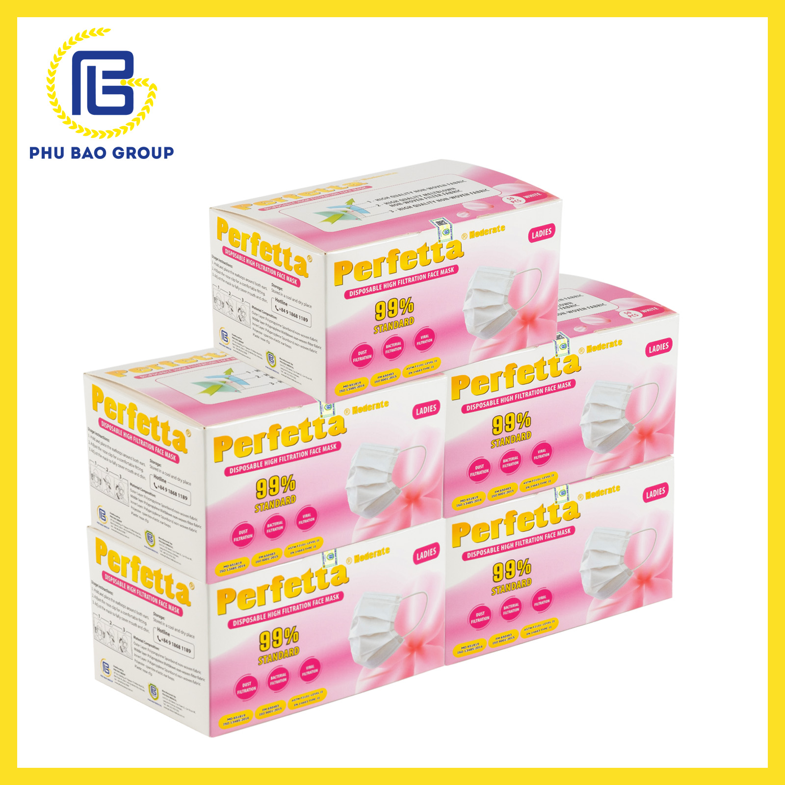 - Khẩu Trang Dành Cho Phụ Nữ Chất Lượng Cao, Kháng Khuẩn, Chống Bụi Mịn, Màu Trắng, 3 Lớp, Bảo Vệ Tối Ưu -