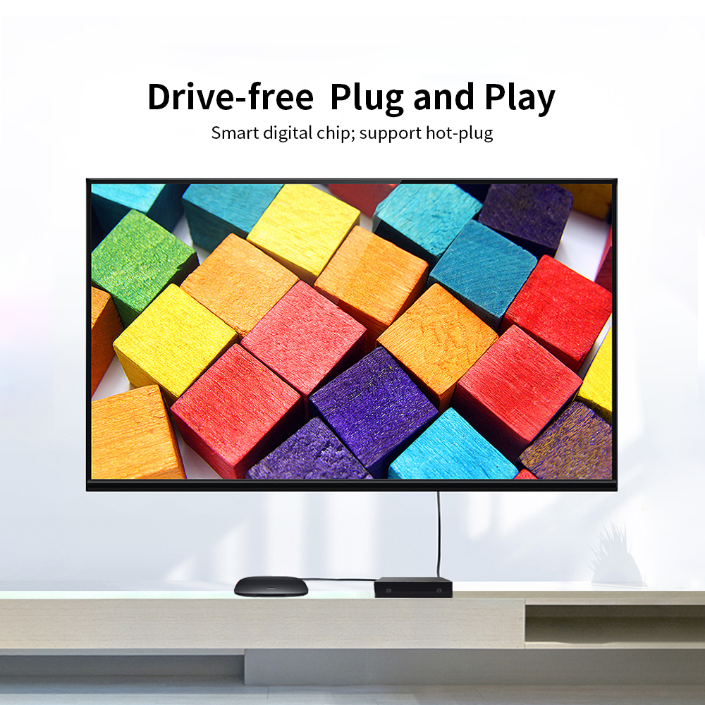 Bộ Chuyển Mạch Hiệu Ứng 3D Splitter 2 In 2 Out 4K Full HD 1080p Cho Máy Tính Xách Tay / Stb / Xbox / Máy Chiếu