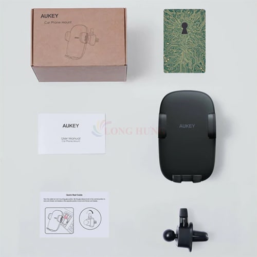 Giá đỡ/kẹp điện thoại trên ô tô Aukey Car Phone Mount HD-C58 - Hàng chính hãng