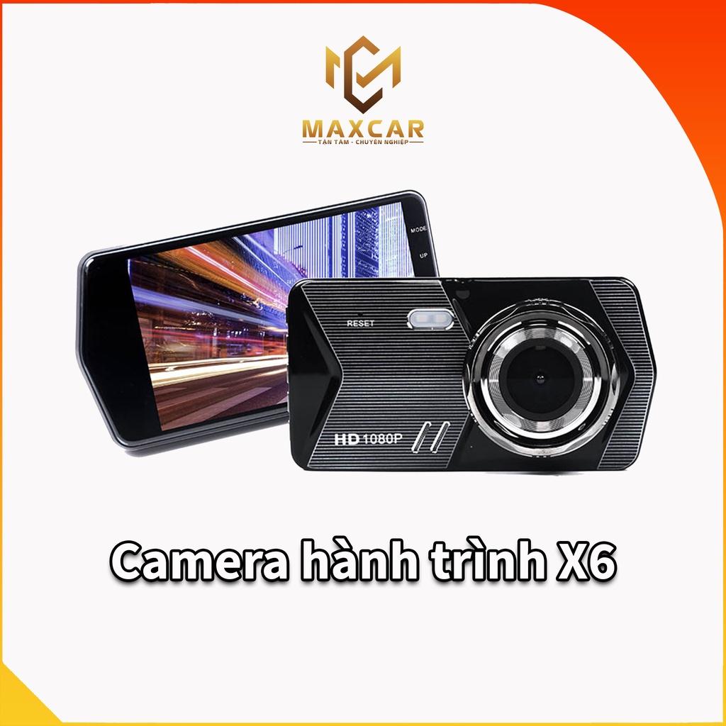 Camera hành trình ô tô X6 kết nối điện thoại - GPS hiển thị tốc độ thích hợp cả xe con xe tải