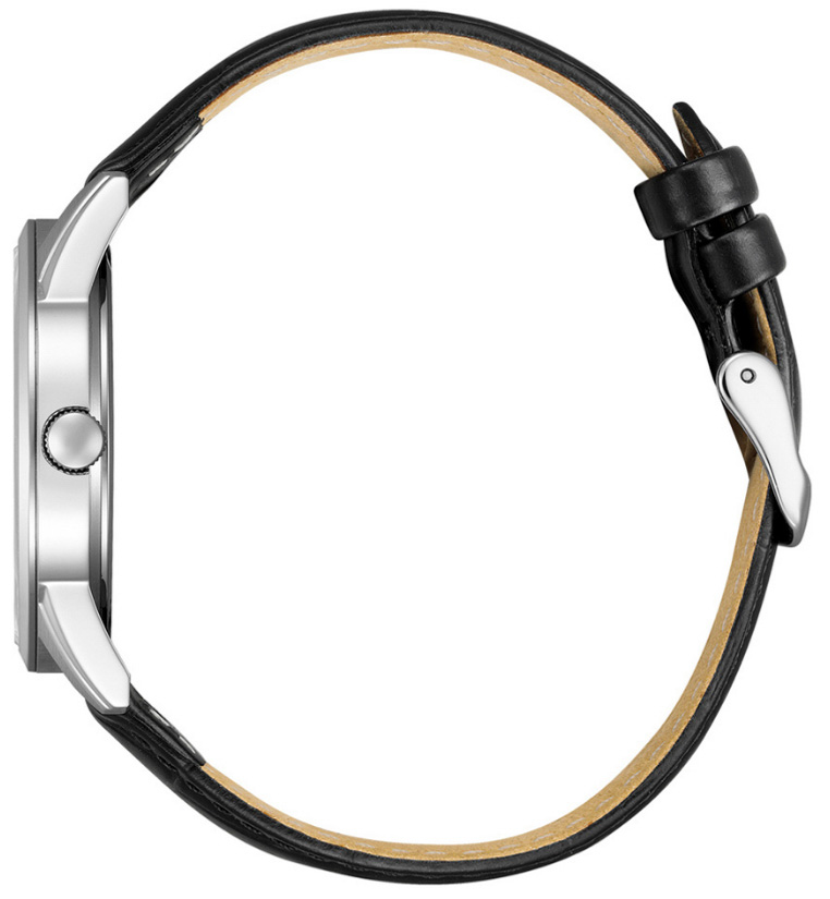 Đồng Hồ Nam Citizen Pin-Quartz Dây Da BI5008-00A - Mặt Trắng (39mm)