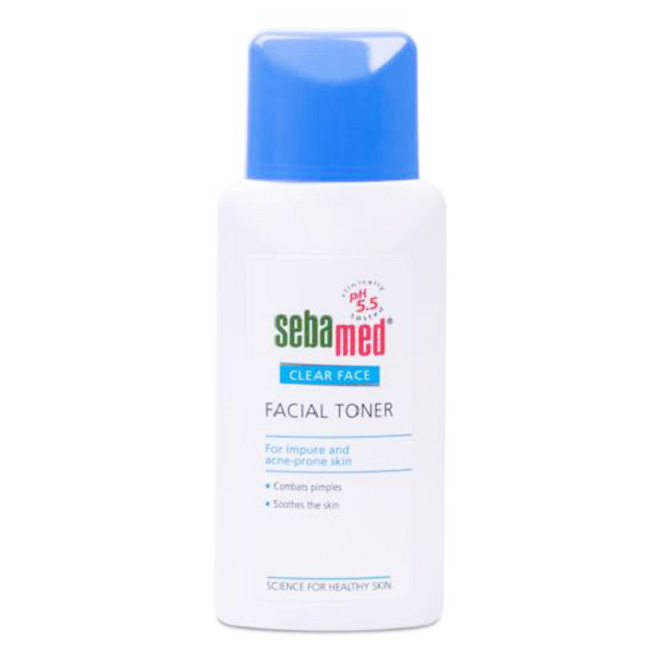 Nước Hoa Hồng Cân Bằng Da, Se Khít Lỗ Chân Lông pH 5.5 Sebamed Clear Face Deep Cleansing Facial Toner SCF03A