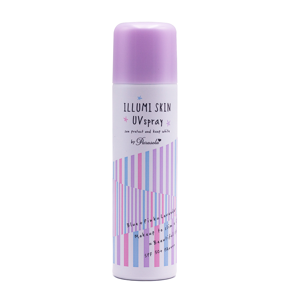 Xịt chống nắng Nhật Bản Naris Parasola Illumi Skin UV Spray SPF50+/PA+++ (80g) – Hàng chính hãng