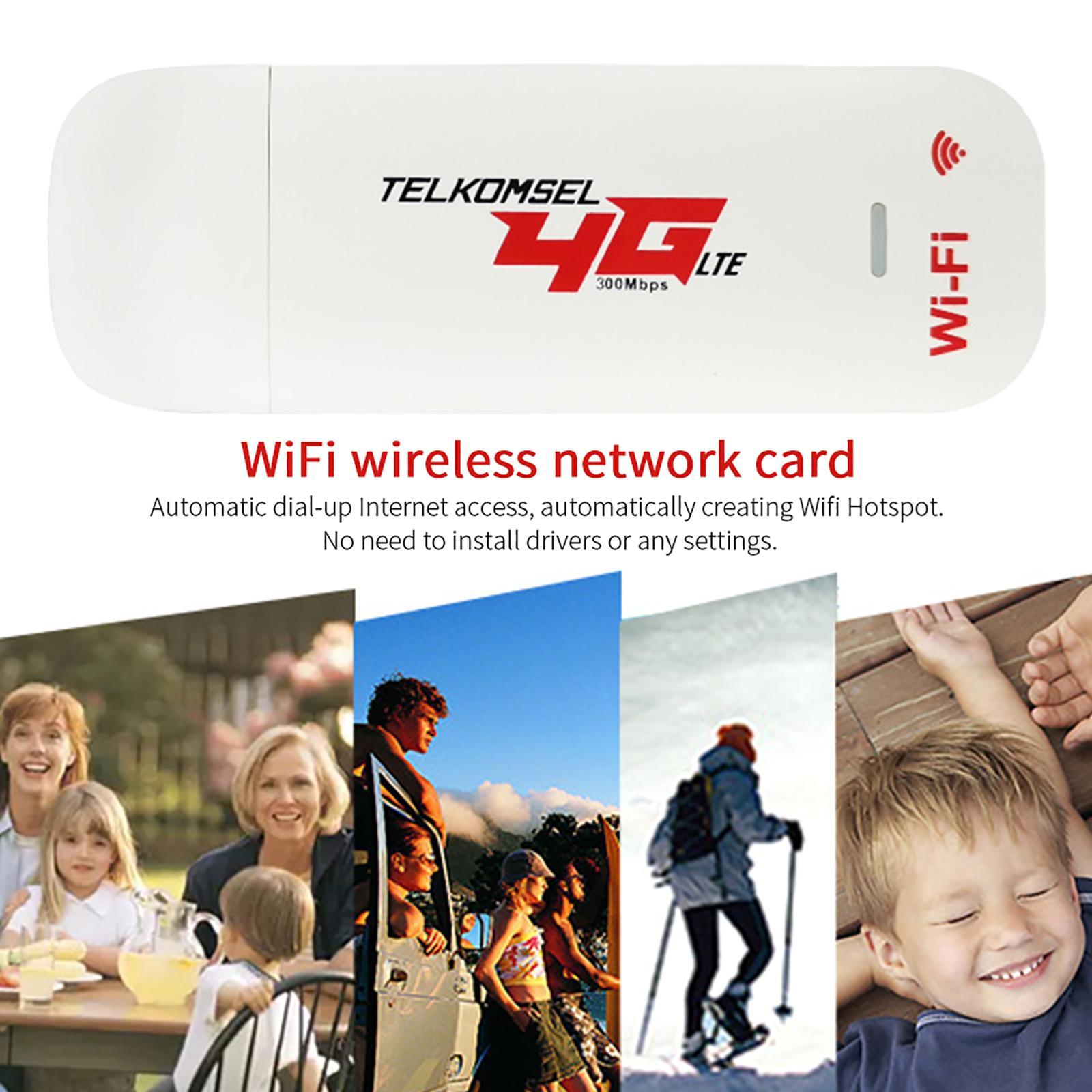 USB 300Mbps Pocket Internet TF Card Slot