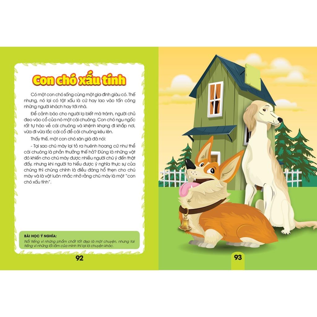 Sách - Combo 2 Quyển Truyện Ngụ Ngôn Và Câu Hỏi Thực Hành Ý Nghĩa - 95 Câu Chuyện Ngụ Ngôn Ý Nghĩa