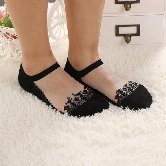 Combo 10 đôi tất hài ren công chúa