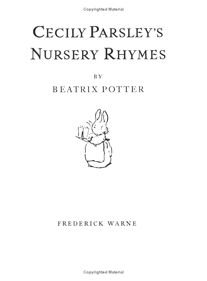 Cecily Parsley's Nursery Rhymes: Centenary Gold Edition