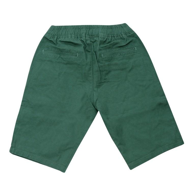 Quần shorts kaki nam lưng thun cột dây thời trang cao cấp QS01-Xanh biển