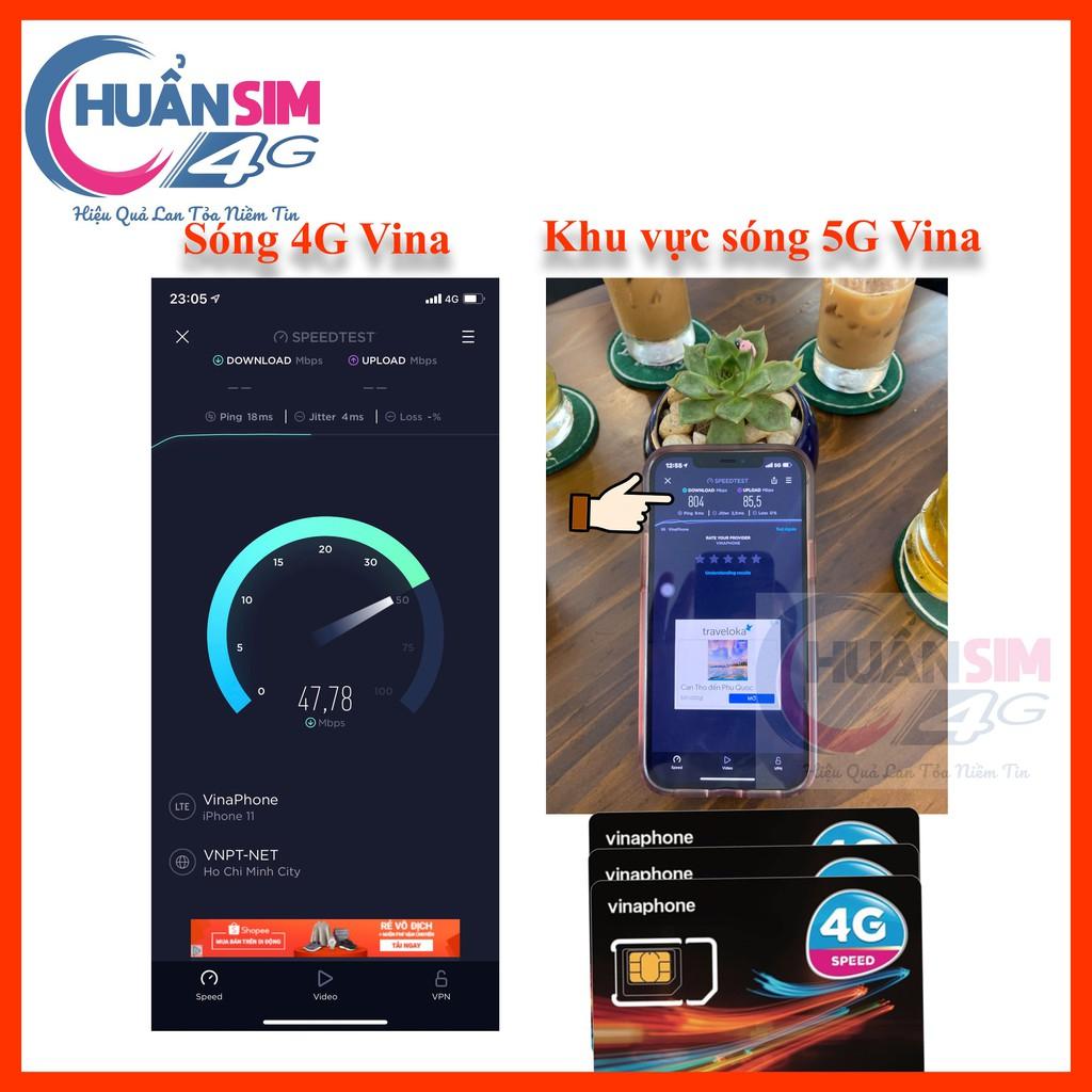 Sim 4G Vina VD149 VD89 D60G Miễn Phí Data 4GB - 2GB/1Ngày Và Gọi 12 Tháng Không Cần Nạp Tiền - Hàng Chính Hãng