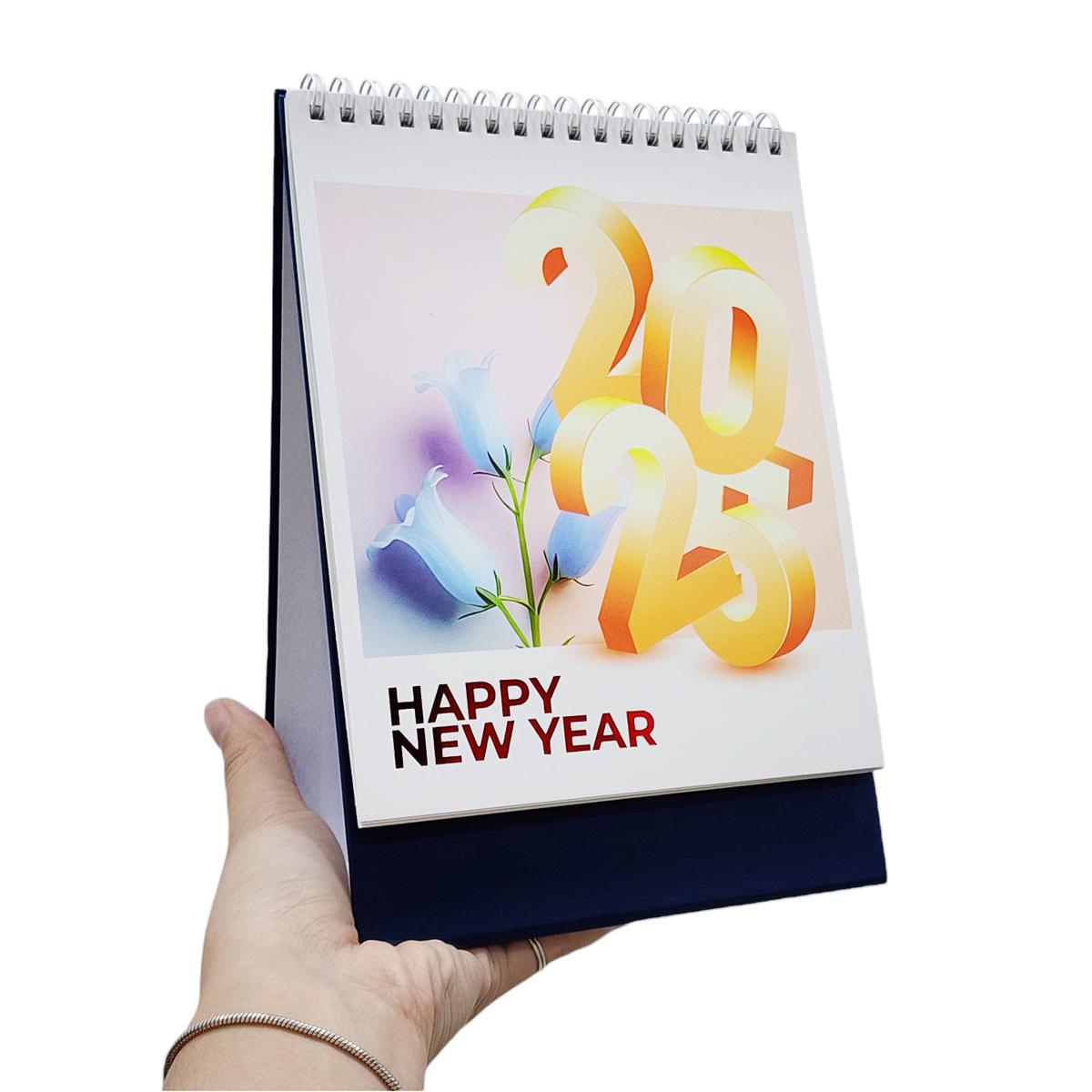 Lịch Bàn Chữ A 2025 - Pastel Minimalist - 2025-FABI-XNI