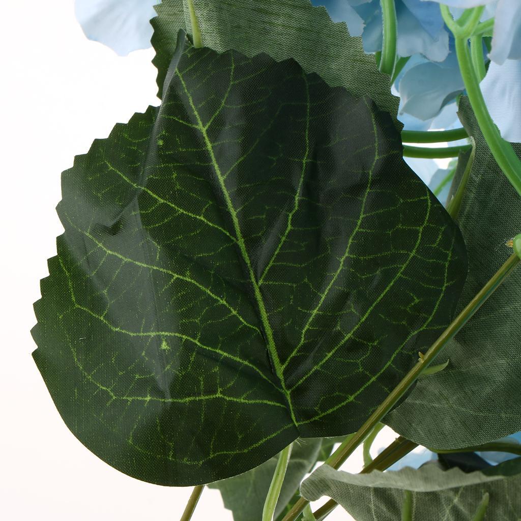Artificial Silk Hydrangea Flower Bouquet Home Garden Table Decor