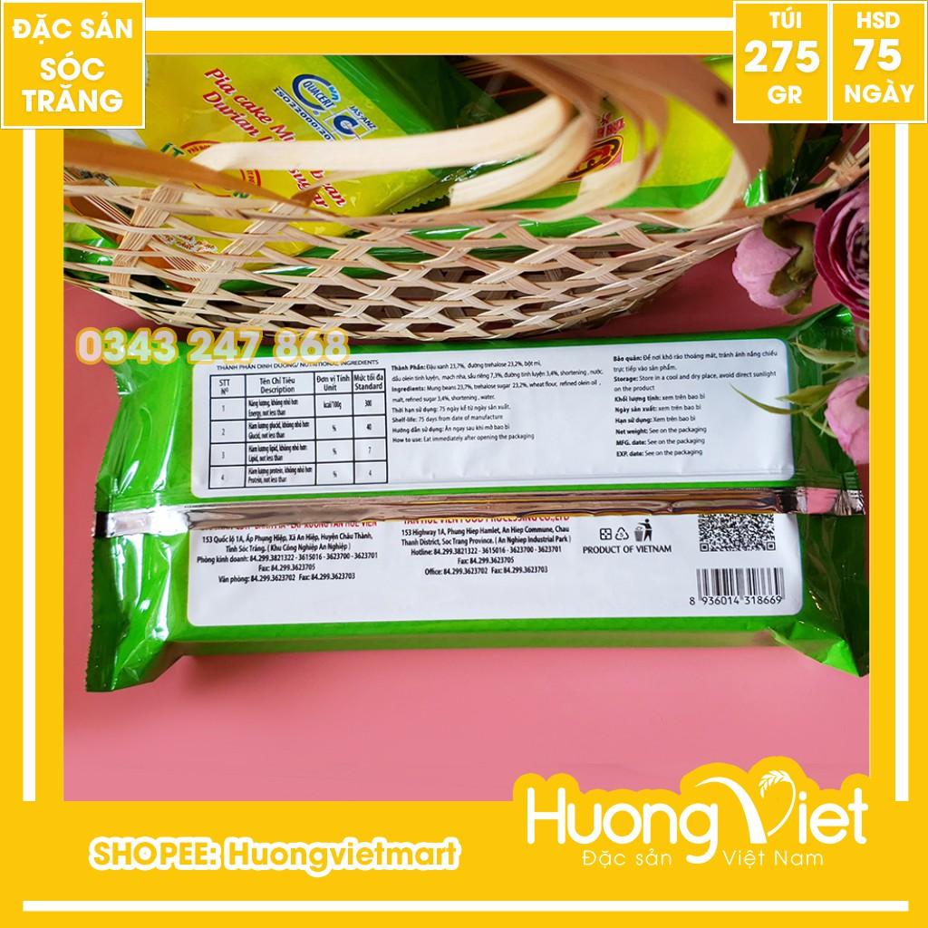 Bánh pía ít đường không trứng 275g, bánh pía Sóc Trăng, bánh ít ngọt ăn kiêng