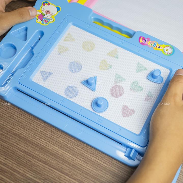 Bảng viết tự xóa - bảng thông minh cho bé tập viết và vẽ bằng nhựa an toàn.