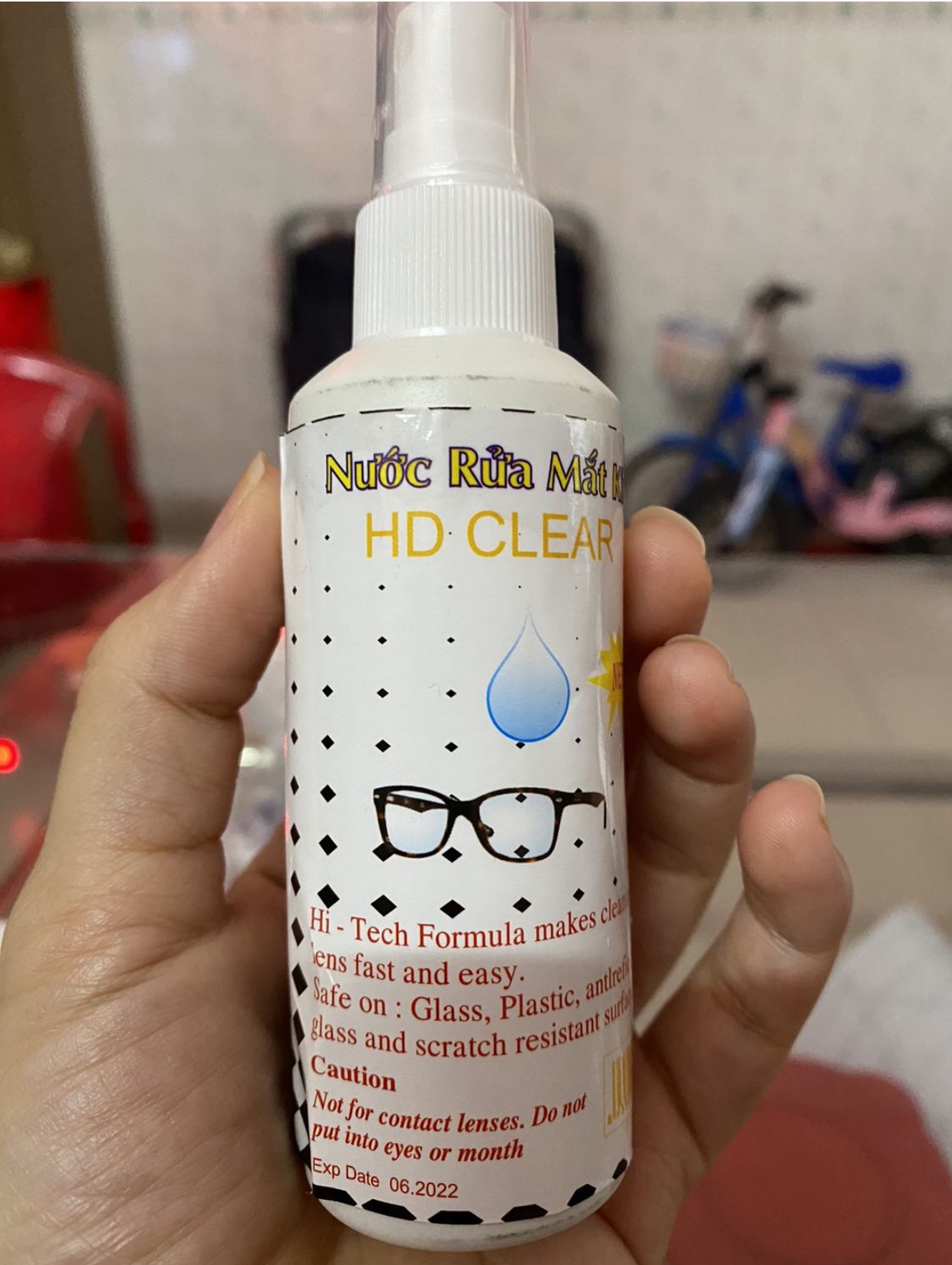 Nước rửa kính mắt, kính độ , kính thời trang các loại - Mắt Kính Minh Hiệu Quận 12