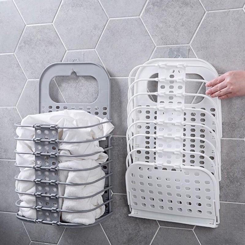 Giỏ đựng quần áo treo tường đa năng thông minh - Giỏ đựng đồ đa năng Sọt đựng quần áo bằng nhựa Việt Nhật