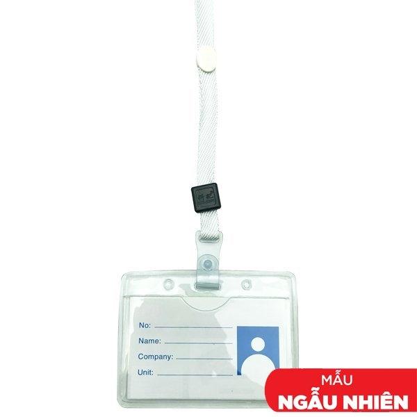 Bảng Tên Ngang Dây Nhám Nút - Kejea 118 (Màu Dây Giao Ngẫu Nhiên)