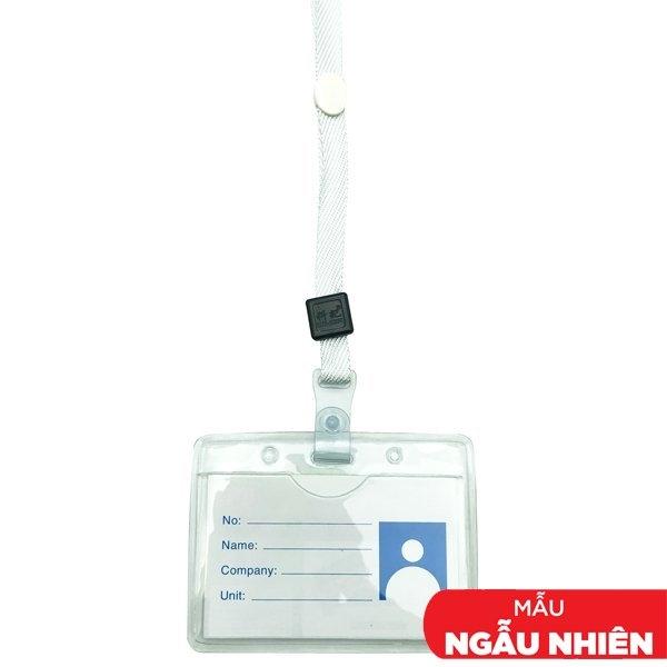 Bảng Tên Ngang Dây Nhám Nút - Kejea 118 (Màu Dây Giao Ngẫu Nhiên)