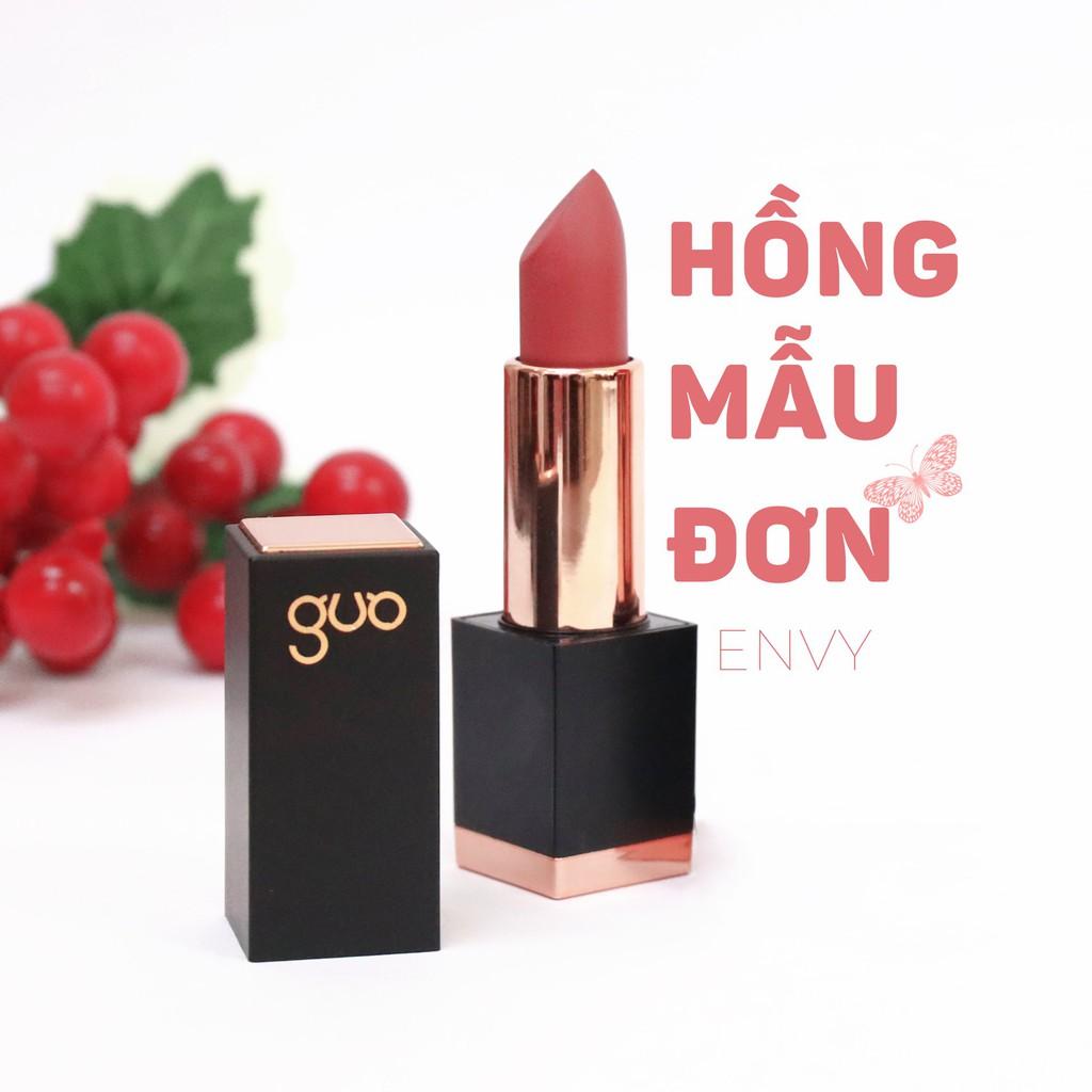 Son Sáp Lỳ Hồng Mẫu Đơn GUO - True Matte Lipstick GUO 5gr