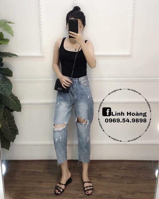 Quần jean siêu chất - Ảnh thật