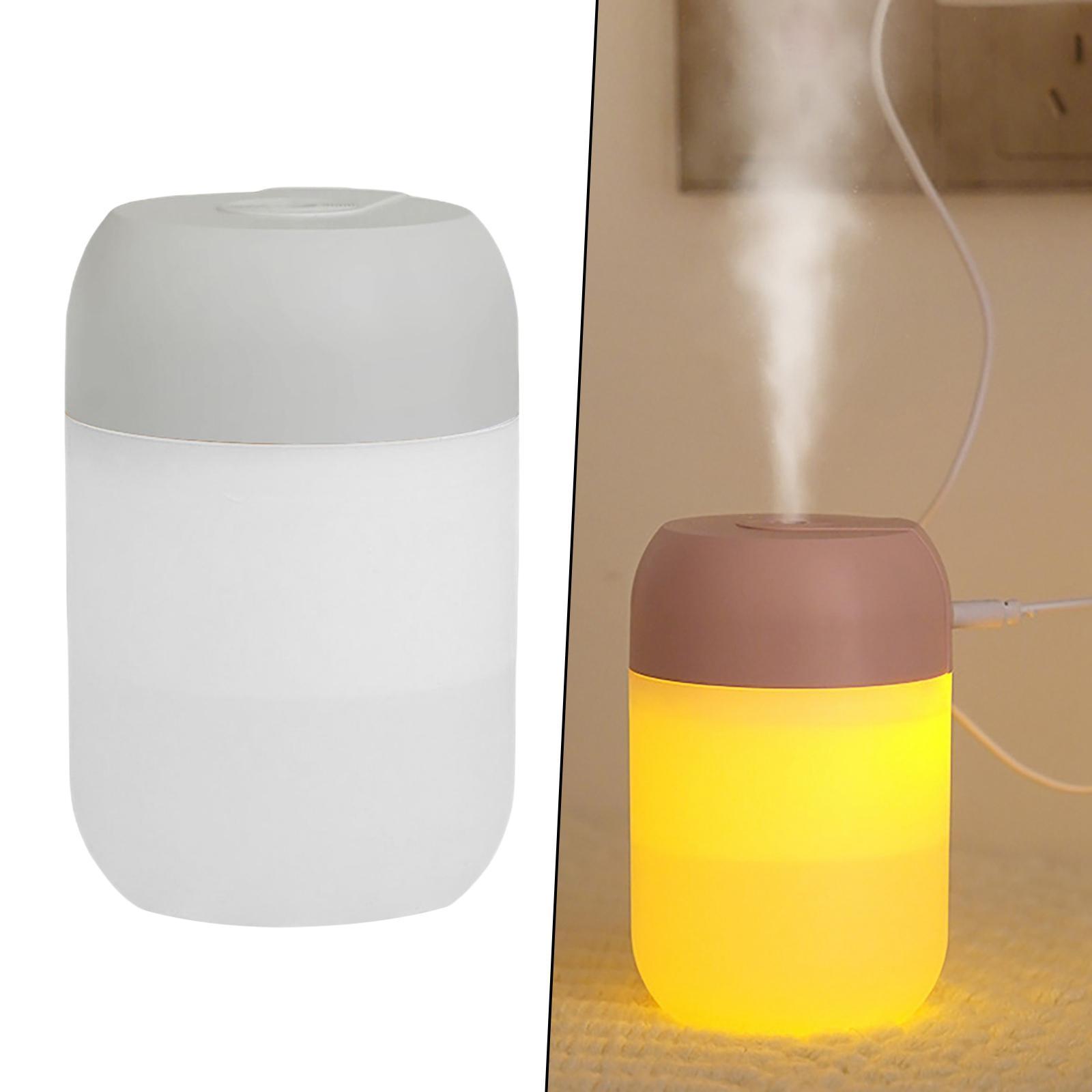 Mini Air Humidifier Night Lamp Cool Mist Single Mouth Aroma Diffuser for Car Auto-Off