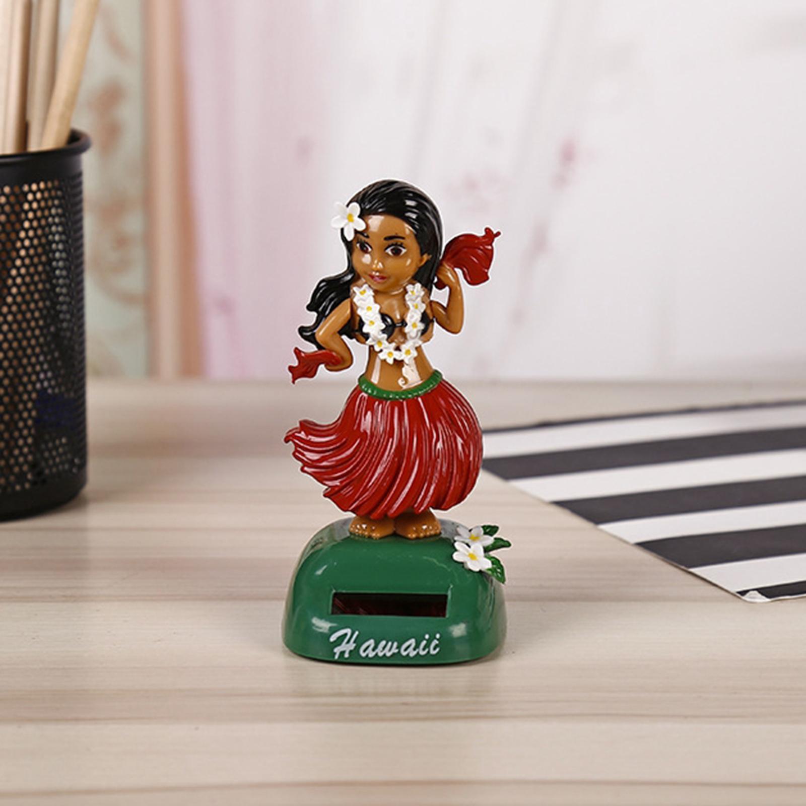 Center Console Decoration Dancing Girl Compact for Xmas Present Office Gifts