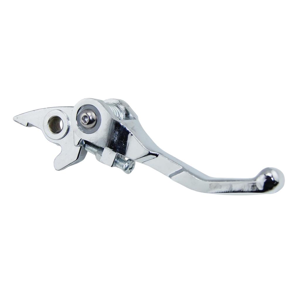 Aluminum Alloy Folding Clutch & Brake Lever for Motorbike 70cc 125cc Silver