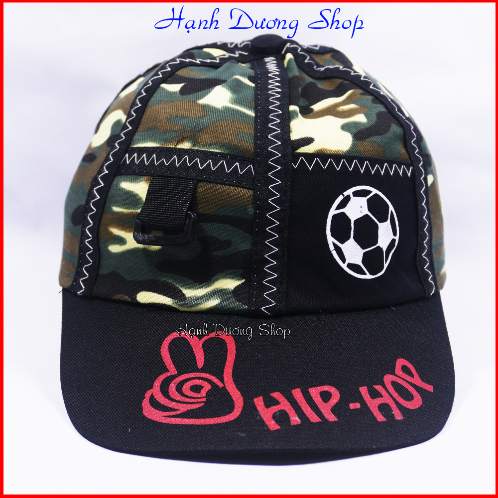 Mũ snapback hiphop cho bé từ 2 đến 5 tuổi, phong cách năng động cho bé yêu nhà bạn, thiết kế mỏ bằng, màu sắc hoạt tiết nổi bật bắt mắt