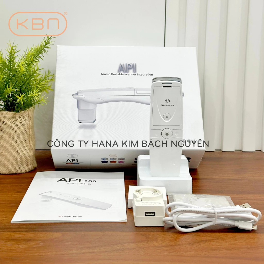 Máy phân tích da mặt API 100 Hàn Quốc (Hàng Chính Hãng)