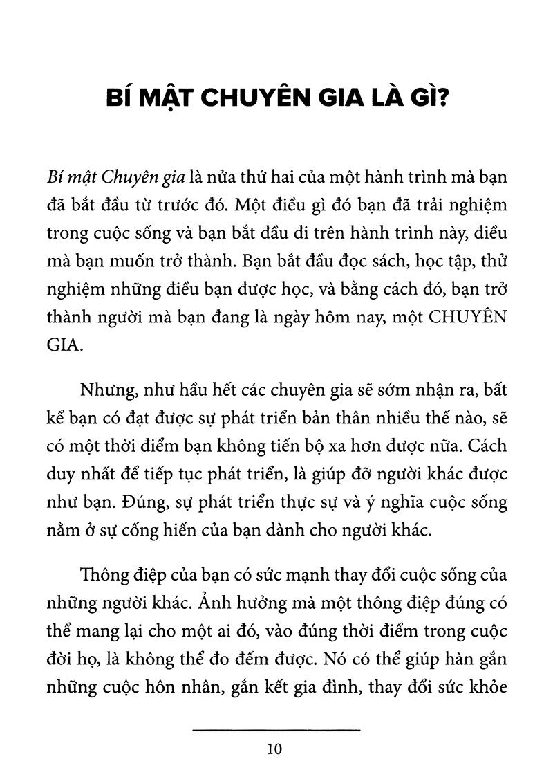 Bí mật chuyên gia