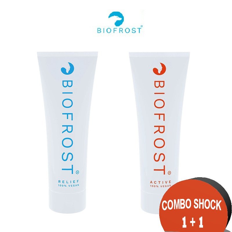 COMBO CỰC SHOCK 1&1 - GEL BIOFROST RELIEF VÀ BIOFROST ACTIVE GIẢM ĐAU NHẬP KHẨU PHẦN LAN HIỆU QUẢ NHẤT AN TOÀN NHẤT