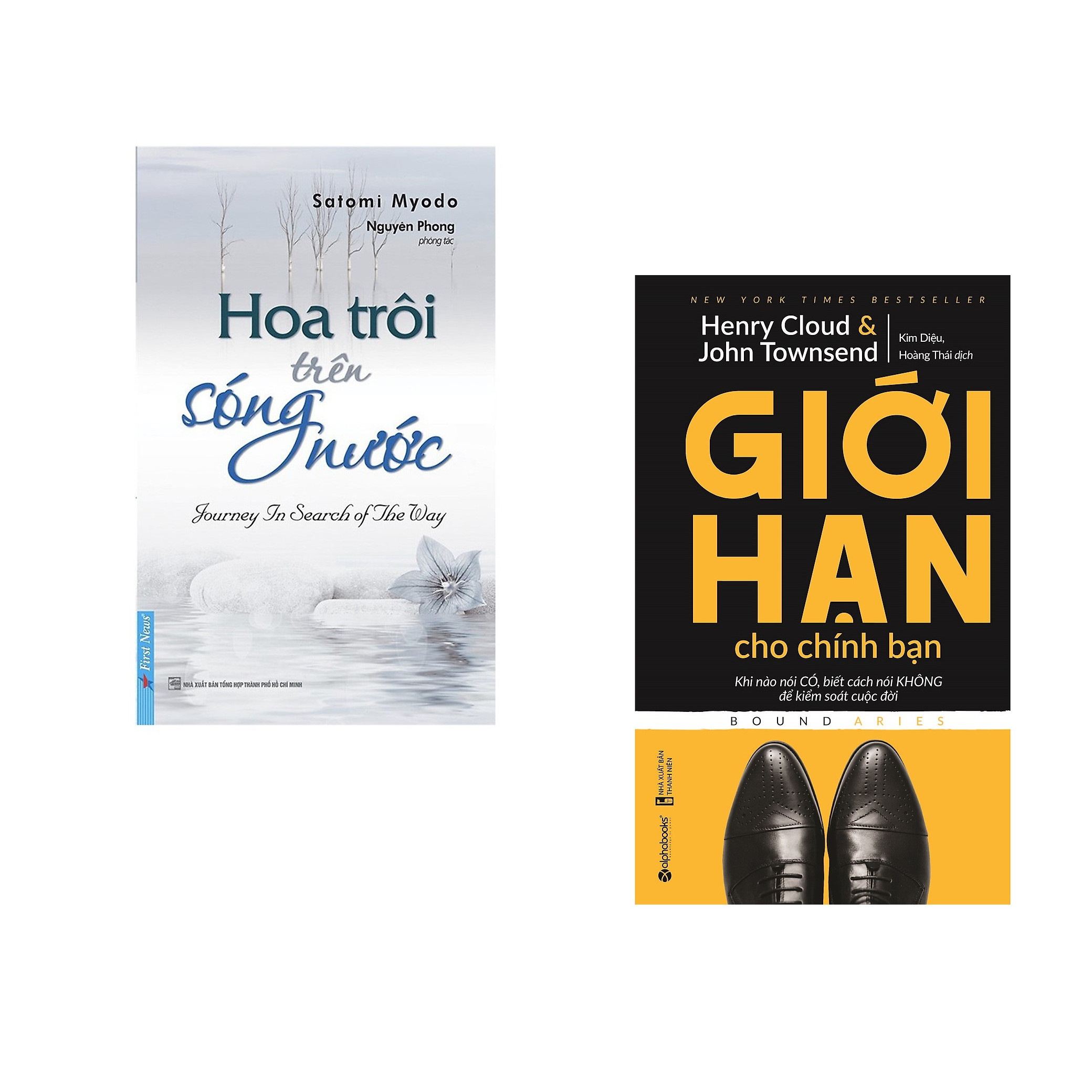 Combo 2 cuốn sách: Hoa Trôi Trên Sóng Nước + Giới Hạn Cho Chính Bạn