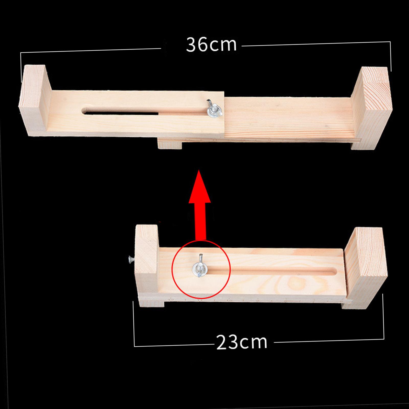Jig Bracelet Weaver Wooden Frame Lanyard Parachute Cord Braiding Maker Tools